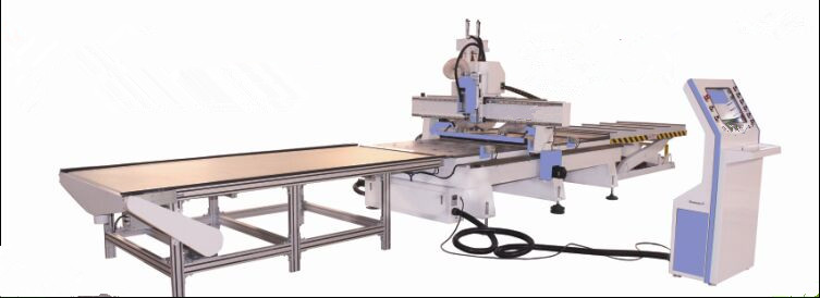 全自動上下料木工加工中心