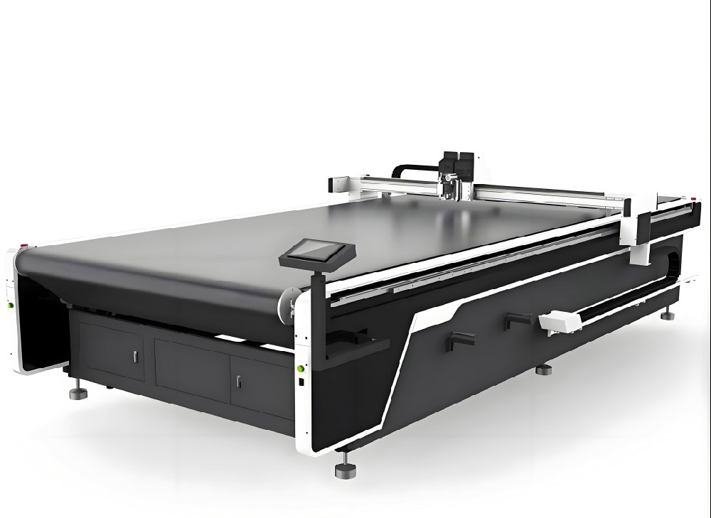 JY-1625、EVA泡棉、皮革腳墊、紙箱、等震動(dòng)刀切割機(jī)